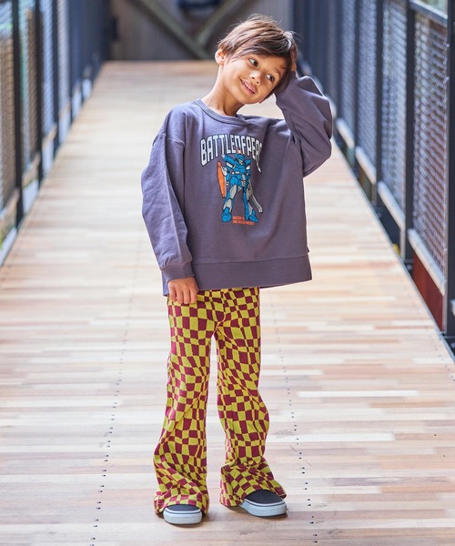 BIG FIELD（ビッグフィールド）の「ソウガラジャガードフレアーパンツ