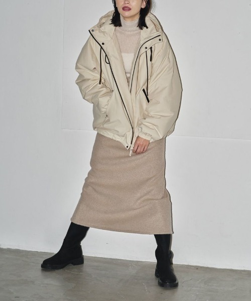 【todayful】Hoodie Puff Jacket TODAYFUL（トゥデイフル）の「【TODAYFUL/トゥデイフル】Hoodie