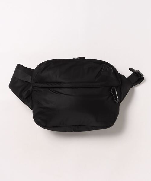 ADAM PATEK(アダムパテック)の「/ADAMPATEK/bright twill BIG body bag/ブライトツイル配色ビッグボディバッグ(ショルダーバッグ・メンズ・グレー/ブラック・FREE)」の2枚目の写真