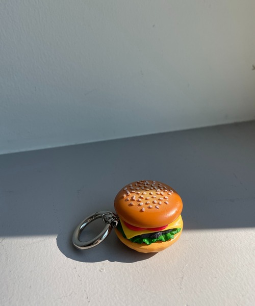 LOUNGEDRESS(ラウンジドレス)の「【GALENA/ガレナ】ハンバーガーキーホルダー(チャーム・レディース・ブラウン・FREE)」の1枚目の写真