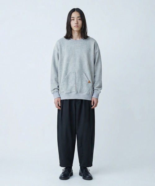 rehacer（レアセル）の「rehacer : Cozycraft LoopWheel Sweat Shirt / コジークラフト ループウイール (吊り編み）スウェットシャツ（スウェット・メンズ・グレー/ネイビー・SMALL/MEDIUM/LARGE/X-LARGE）」の15枚目の写真