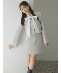 dazzlin | 【森香澄コラボ】コンパクトミニマルスカート(スカート)