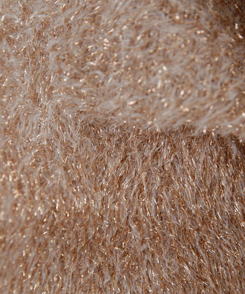 NATURAL BEAUTY BASIC（ナチュラルビューティーベーシック）の「◇ラメシャギーニット（ニット/セーター・レディース・ピンク/ベージュ/チャコールグレー・FREE）」の20枚目の写真