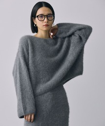 FOXカシミヤニットプルオーバー