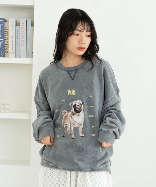 完売品 eLur ドッグスウェット カーキ 完売品 eLur ドッグスウェット