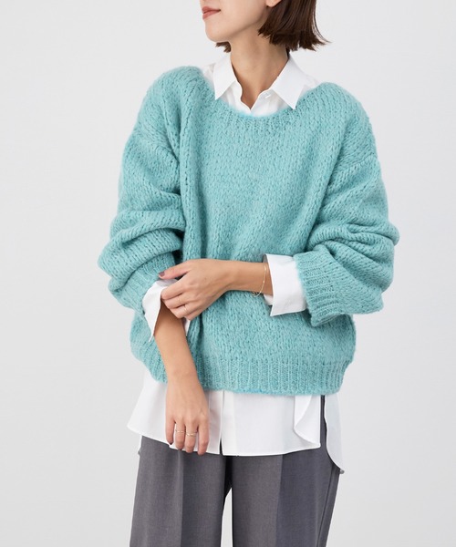 TRICOTS JEAN MARC トリコットジーンマーク モヘア混ニット