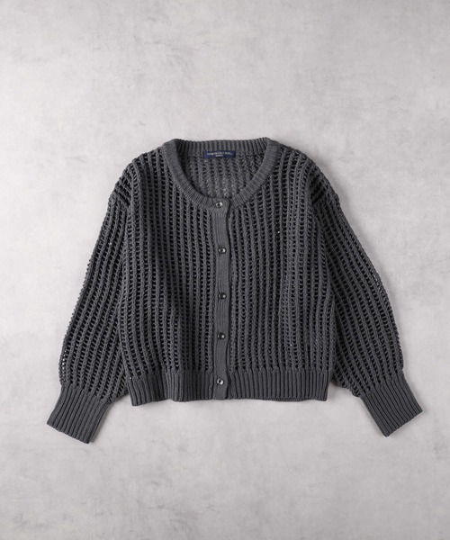 Right-on（ライトオン）の「【HONEYSUCKLE ROSE】スパンコールカーデレイヤード（アンサンブル・レディース・ダークグレー/オフホワイト・M/L/XL/S）」の21枚目の写真