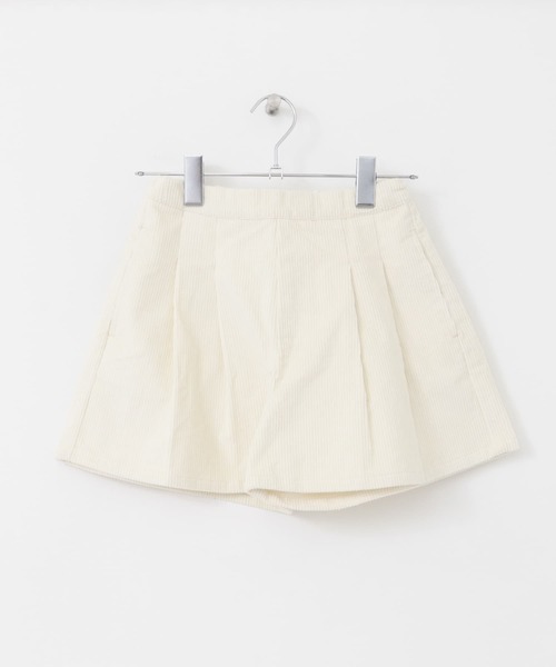 URBAN RESEARCH DOORS（アーバンリサーチドアーズ）の「『WEB/一部店舗限定サイズ』コーデュロイWタックキュロット(KIDS)（その他パンツ・キッズ・アイボリー/ブラウン系その他・105/120/135/150）」の21枚目の写真