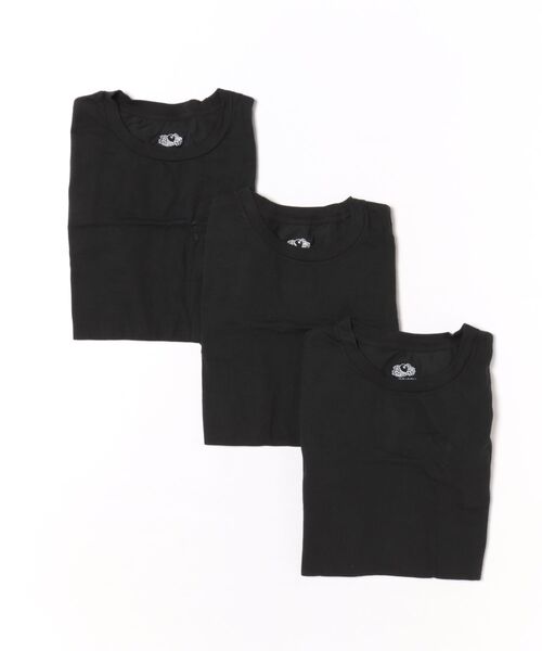 FRUIT OF THE LOOM（フルーツオブザルーム）の「【FRUIT OF THE LOOM】天竺TC Tシャツ【3枚セット】（Tシャツ/カットソー・レディース・ブラック/ホワイト・LARGE/X-LARGE/MEDIUM）」の7枚目の写真