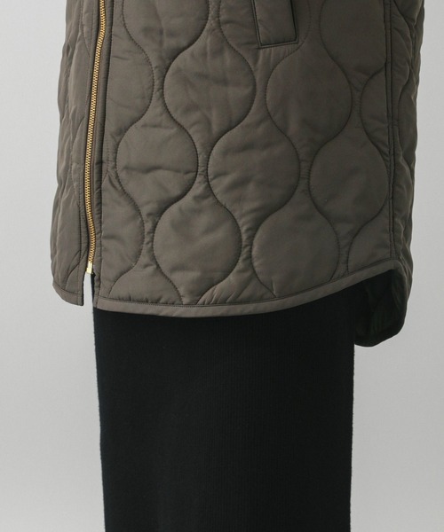 GLOBAL WORK（グローバルワーク）の「ウツクシルエットライトウォームキルトコート/115513（その他アウター・レディース・カーキ/ブラック・MEDIUM/LARGE）」の20枚目の写真