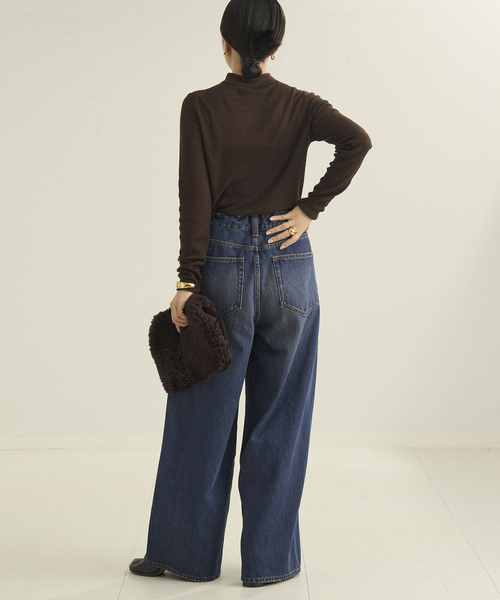 plage WOOLポロニットシャツ Plage WOOL ポロニットシャツ