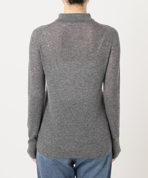 Plage WOOL ポロニットシャツ