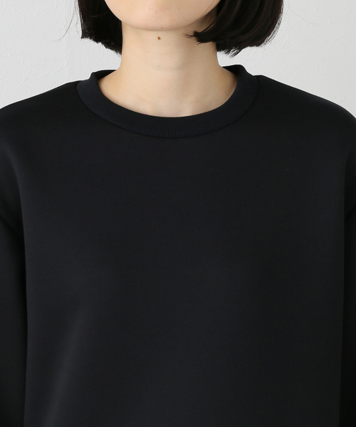 La TOTALITE(ラトータリテ)の「【MARECHAL TERRE/マルシャルテル】ギャザーデザインプルオーバー(Tシャツ/カットソー・レディース・ライトグレー/ブラック・FREE)」の8枚目の写真