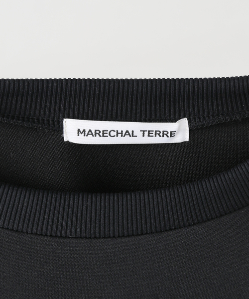 La TOTALITE(ラトータリテ)の「【MARECHAL TERRE/マルシャルテル】ギャザーデザインプルオーバー(Tシャツ/カットソー・レディース・ライトグレー/ブラック・FREE)」の14枚目の写真