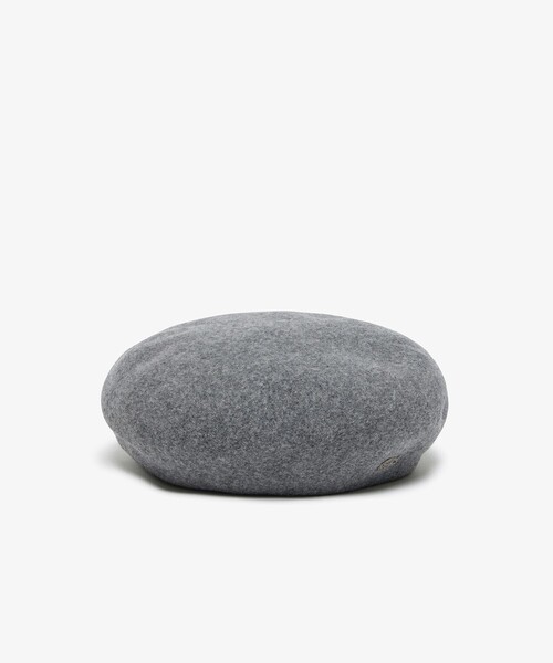 LACOSTE（ラコステ）の「エッセンシャルバスクベレー帽（ハンチング/ベレー帽・レディース・グレー/ブラック・57cm）」の7枚目の写真