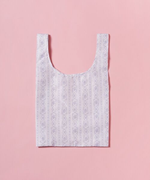 Maison de FLEUR(メゾンドフルール)の「トワルドジュイ調プリントエコバッグ(エコバッグ/サブバッグ・レディース・ピンク系その他3/ブルー系その他7・FREE)」の1枚目の写真