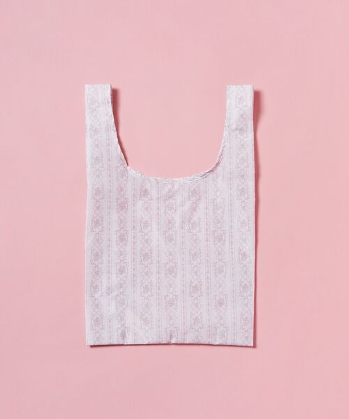 Maison de FLEUR(メゾンドフルール)の「トワルドジュイ調プリントエコバッグ(エコバッグ/サブバッグ・レディース・ピンク系その他3/ブルー系その他7・FREE)」の2枚目の写真