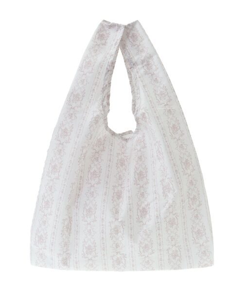 Maison de FLEUR(メゾンドフルール)の「トワルドジュイ調プリントエコバッグ(エコバッグ/サブバッグ・レディース・ピンク系その他3/ブルー系その他7・FREE)」の11枚目の写真