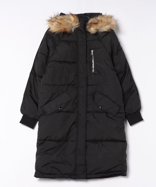 中綿 ファー ロングコート（ダウンジャケット/コート）｜BLANC FICELLE