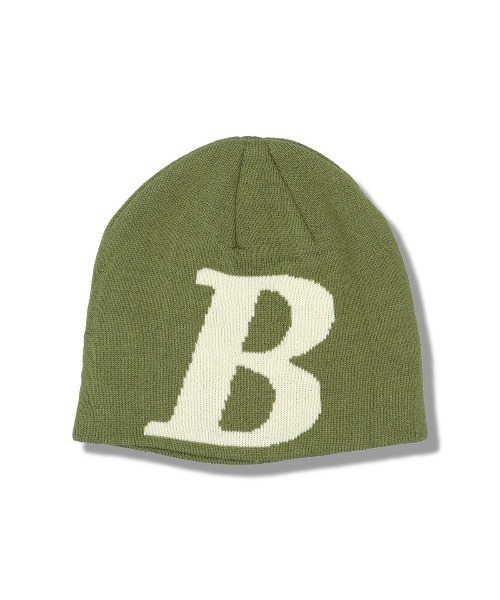 セール】BRICKS & WOOD B Logo Skully（ニットキャップ/ビーニー