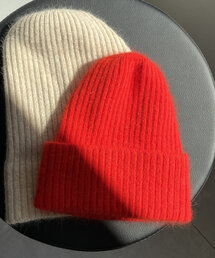 LOUNGEDRESS | 【GALENA/ガレナ】アンゴラニット帽(ニットキャップ/ビーニー)