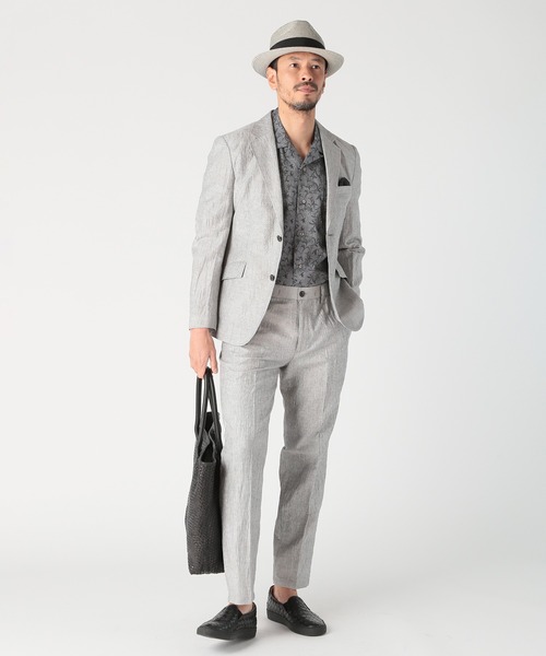 MEN'S BIGI（メンズビギ）の「PAPER FOLDING HAT（ハット・メンズ・ネイビー/ベージュ系その他/ブラック・FREE）」の5枚目の写真