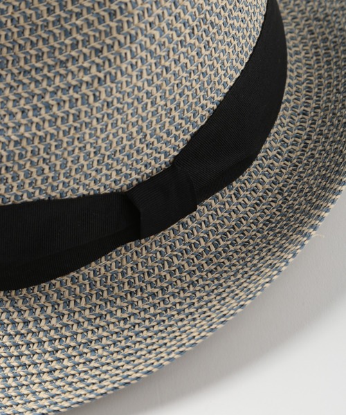 MEN'S BIGI（メンズビギ）の「PAPER FOLDING HAT（ハット・メンズ・ネイビー/ベージュ系その他/ブラック・FREE）」の13枚目の写真