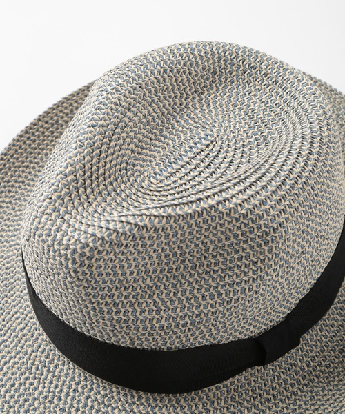 MEN'S BIGI（メンズビギ）の「PAPER FOLDING HAT（ハット・メンズ・ネイビー/ベージュ系その他/ブラック・FREE）」の12枚目の写真