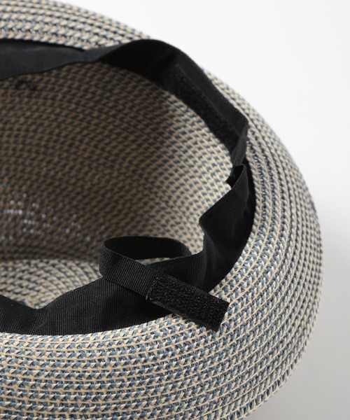 MEN'S BIGI（メンズビギ）の「PAPER FOLDING HAT（ハット・メンズ・ネイビー/ベージュ系その他/ブラック・FREE）」の7枚目の写真