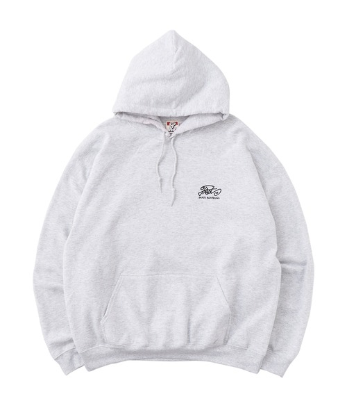 WHO'S WHO gallery（フーズフーギャラリー）の「【UNISEX/ユニセックス】 FACTドミノスウェットパーカー（パーカー・レディース・ブラック/アッシュグレー・FREE）」の5枚目の写真