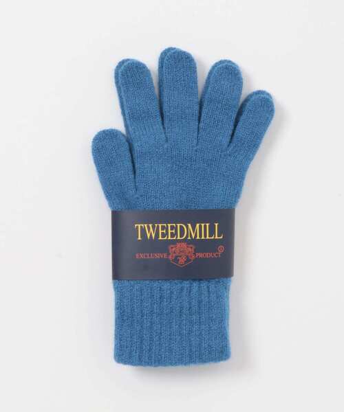 TWEED MILL（ツイードミル）の「TWEED MILL　2PLY Ladies Gloves（手袋・レディース・オートミール/ブルー/グレー/レッド・-）」の14枚目の写真