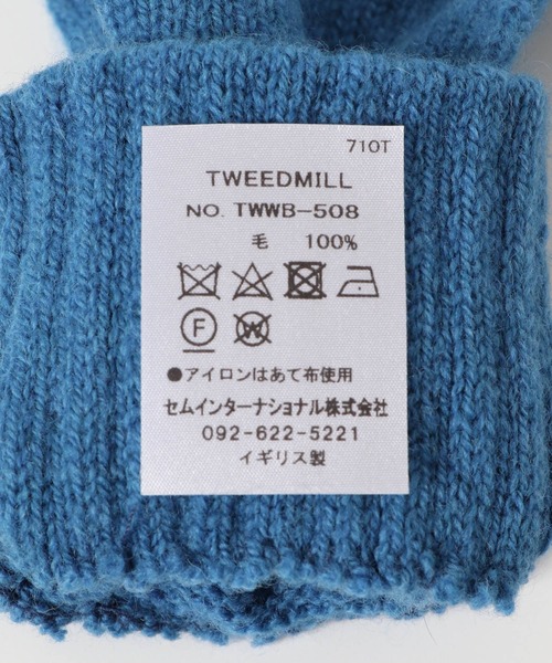 TWEED MILL（ツイードミル）の「TWEED MILL　2PLY Ladies Gloves（手袋・レディース・オートミール/ブルー/グレー/レッド・-）」の21枚目の写真