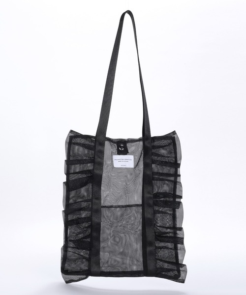 トートバッグ メッシュ フリル A4 ラクロス（トートバッグ）｜ALTROSE