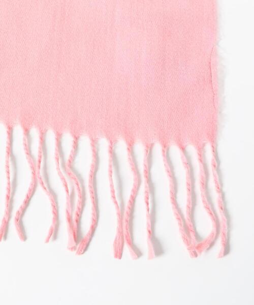URBAN RESEARCH Sonny Label（アーバンリサーチサニーレーベル）の「カシミヤタッチストール（ストール/ショール・レディース・ブラック/ブラウン/ピンク・ONE）」の12枚目の写真