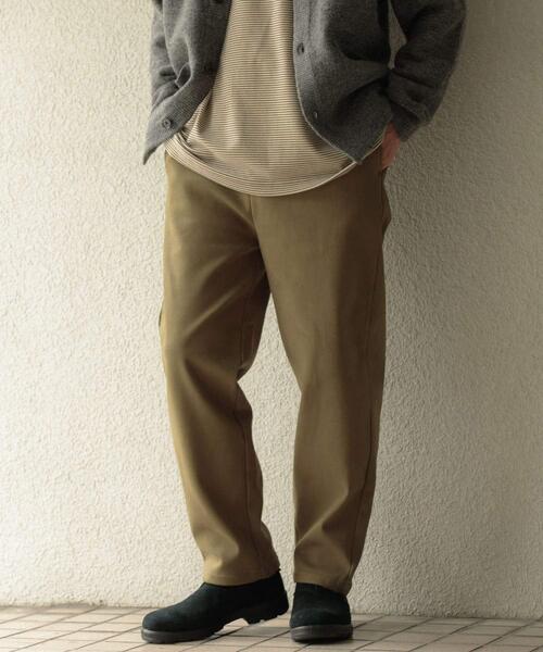 ITEMS URBANRESEARCH(アイテムズ アーバンリサーチ)の「裏フリース リラックスチノパンツ(その他パンツ・メンズ・オリーブ/ブラック/ライトベージュ・MEDIUM/LARGE)」の16枚目の写真