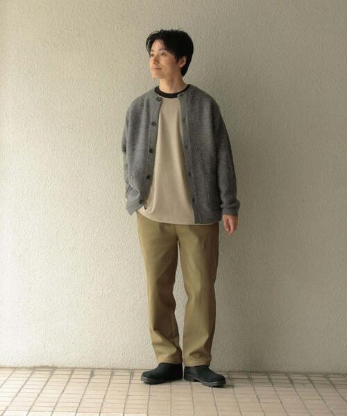 ITEMS URBANRESEARCH(アイテムズ アーバンリサーチ)の「裏フリース リラックスチノパンツ(その他パンツ・メンズ・オリーブ/ブラック/ライトベージュ・MEDIUM/LARGE)」の17枚目の写真