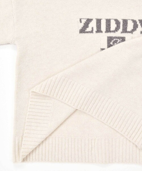 ZIDDY（ジディ）の「ロゴジャガードニット(130~160cm)（ニット/セーター・キッズ・ブラック/オフホワイト・140cm/130cm/150cm/FREE）」の10枚目の写真