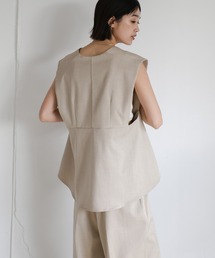 【Et】Back Flare Vest【セットアップ可】