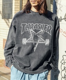 THRASHER（スラッシャー）の「POWDER BREACH CREW SEWATスラッシャーウォッシュライクスウェット（スウェット）」