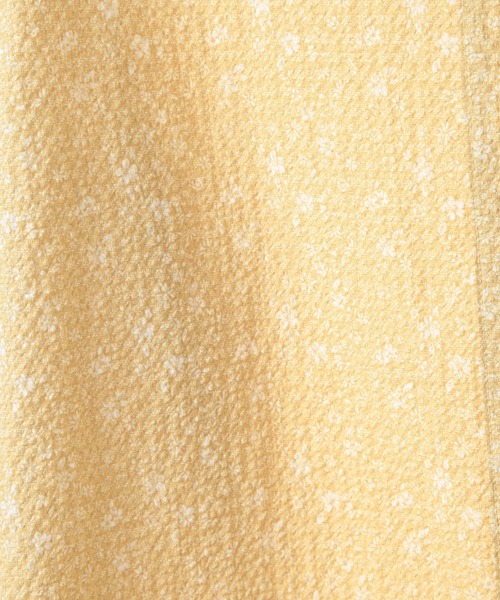 MEN'S BIGI(メンズビギ)の「〈イージーケア/吸水速乾〉エアリーサッカー千鳥フラワープリント七分袖シャツ(シャツ/ブラウス・メンズ・ホワイト系その他/グリーン/イエロー/ネイビー・01/02/03/04)」の18枚目の写真