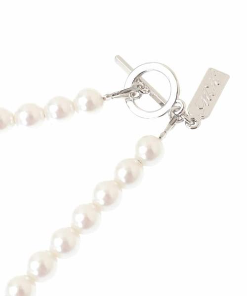 MK MICHEL KLEIN(エムケーミッシェルクラン)の「パール調ネックレス(ネックレス・レディース・シルバー・38)」の5枚目の写真
