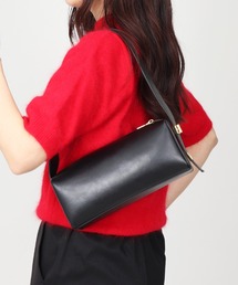 LA MARGE（ラマージ）の「【本革】スクエア ワンハンドル ショルダーバッグ（ショルダーバッグ）」