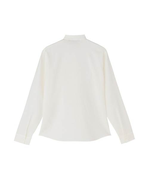 TOKYO SHIRTS（トウキョウシャツ）の「COFREX スタンドタック レディース長袖シャツ（シャツ/ブラウス・レディース・オフホワイト・M/L/LL/XL/S）」の5枚目の写真