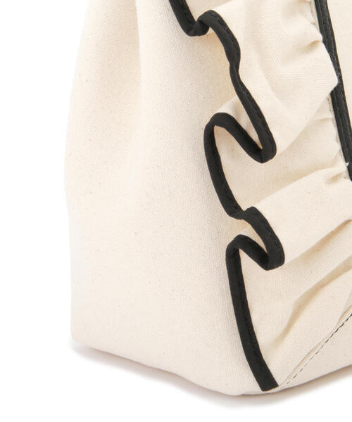 ◇フレームフリルトート大（トートバッグ）｜JILL by JILL STUART（ジルバイジルスチュアート）