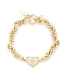 クロスハートチェーンブレス