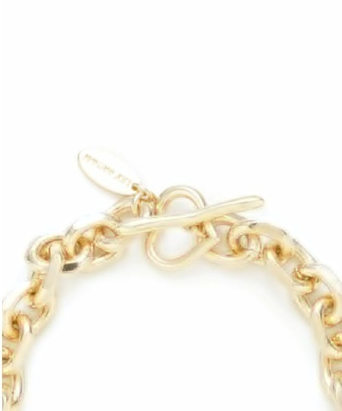 LILY BROWN（リリーブラウン）の「クロスハートチェーンブレス（ブレスレット・レディース・ゴールド/シルバー・FREE）」の4枚目の写真