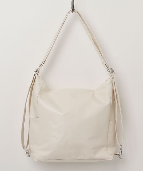 Per sist ence（パーシエンス）の「3WAYソフトフェイクレザーバッグ（ショルダーバッグ・レディース・ブラウン/ホワイト/ブラック・FREE）」の4枚目の写真