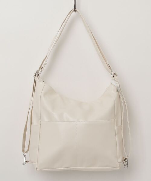 Per sist ence（パーシエンス）の「3WAYソフトフェイクレザーバッグ（ショルダーバッグ・レディース・ブラウン/ホワイト/ブラック・FREE）」の10枚目の写真