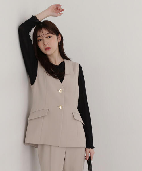 PROPORTION BODY DRESSING(プロポーションボディドレッシング)の「シアーカットソー / 1215160200(Tシャツ/カットソー・レディース・ピンク/ブラック/ホワイト系その他・FREE)」の6枚目の写真