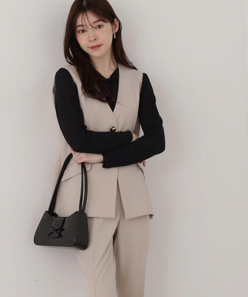 PROPORTION BODY DRESSING(プロポーションボディドレッシング)の「シアーカットソー / 1215160200(Tシャツ/カットソー・レディース・ピンク/ブラック/ホワイト系その他・FREE)」の8枚目の写真